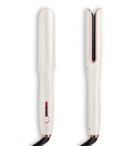 Custom Logo Professional Salon New Flat Iron 2 in 1 Multi-function Ceramic Hair Straightener Curler