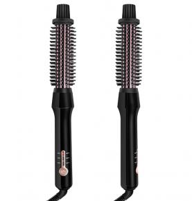 Hot Hair Curler Brush Ceramic Tourmaline Ionic Curling Iron Comb