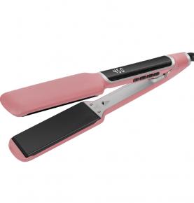 Custom OEM Best Hair Irons Super Wide Titanium Plate Hair Straightener Professional Wholesale Straighten Hair Flat Iron